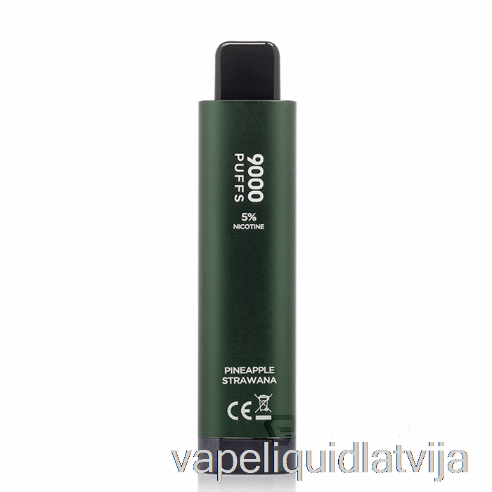 Hqd Cuvie Plus 2,0 9000 Vienreizējās Lietošanas Ananāsu Strawnana Vape šķidrums